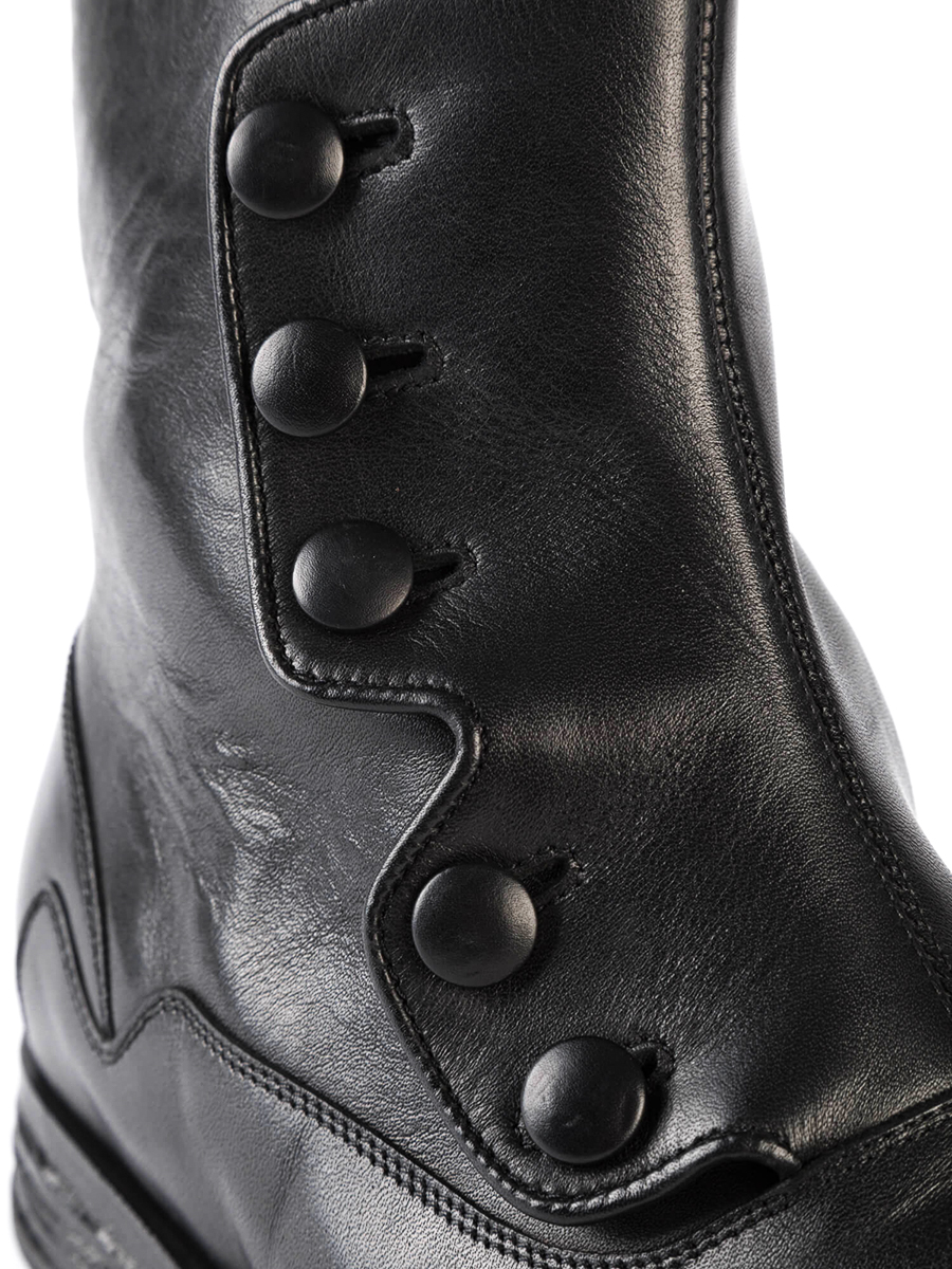 Ботинки кожаные