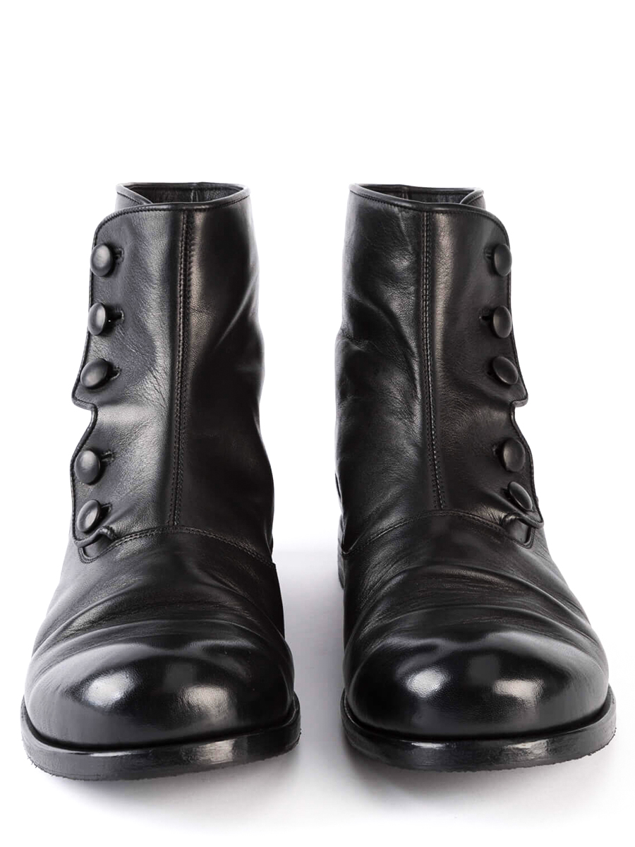 Ботинки кожаные