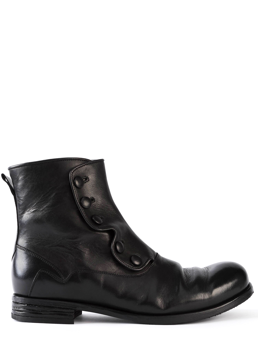 Ботинки кожаные