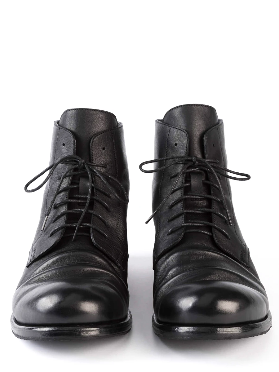 Ботинки кожаные