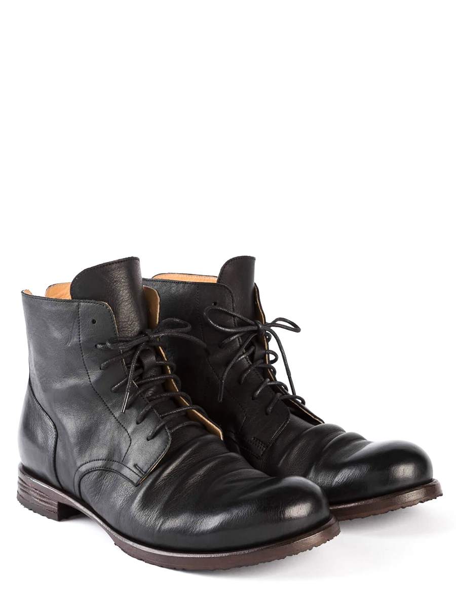 Ботинки кожаные