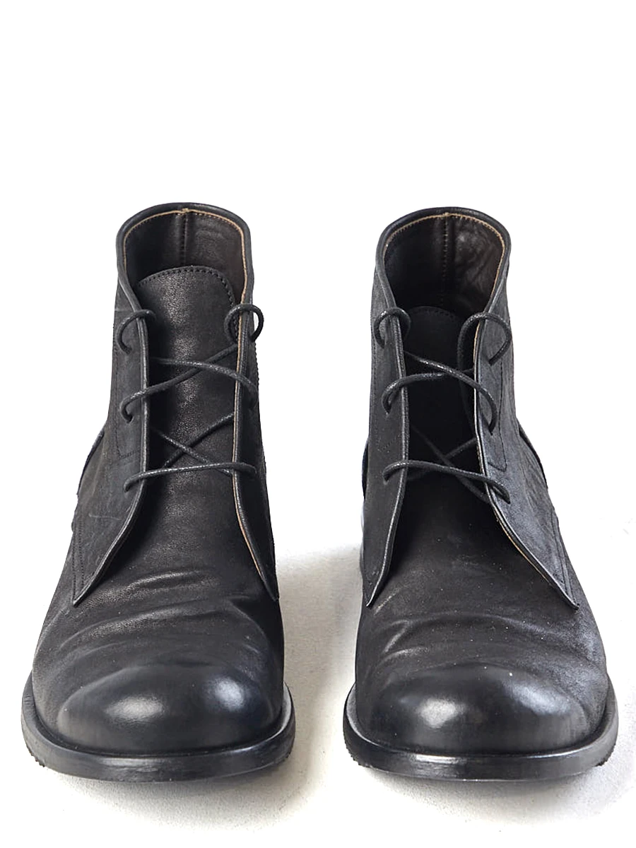 Ботинки кожаные