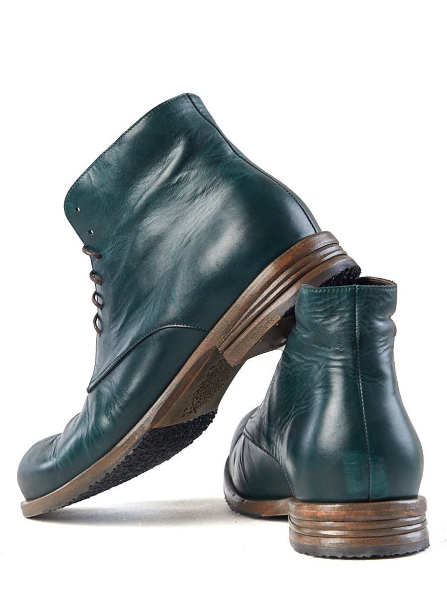 Ботинки кожаные