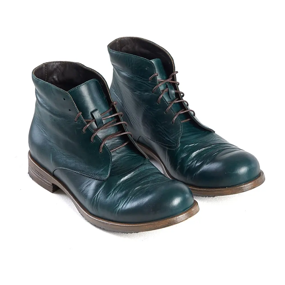 Ботинки кожаные