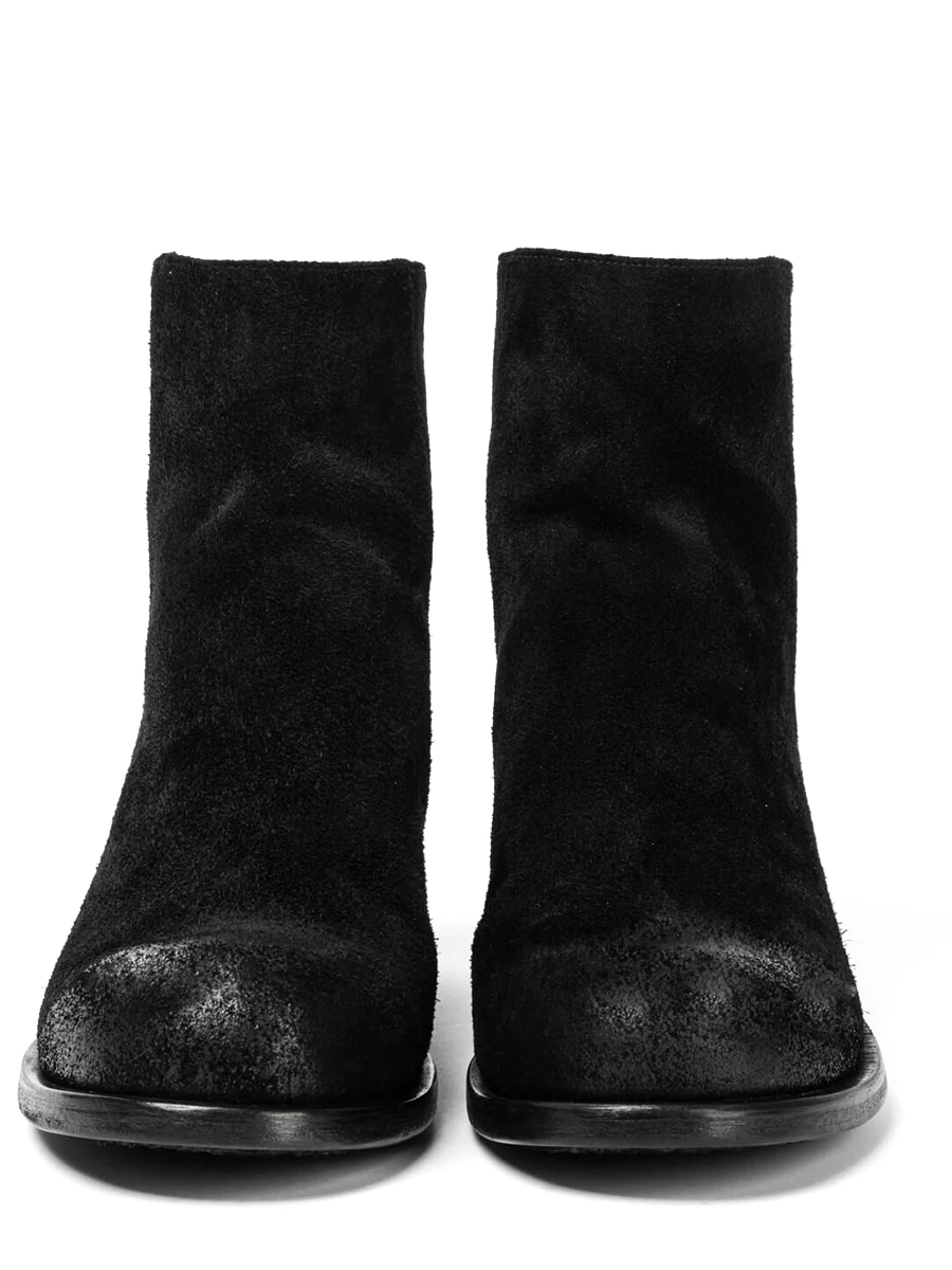 Ботинки замшевые