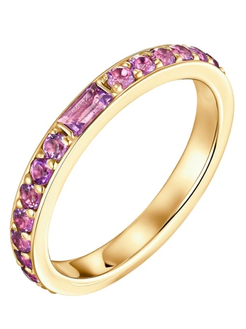 Кольцо Libelle с аметистами NATASHA LIBELLE