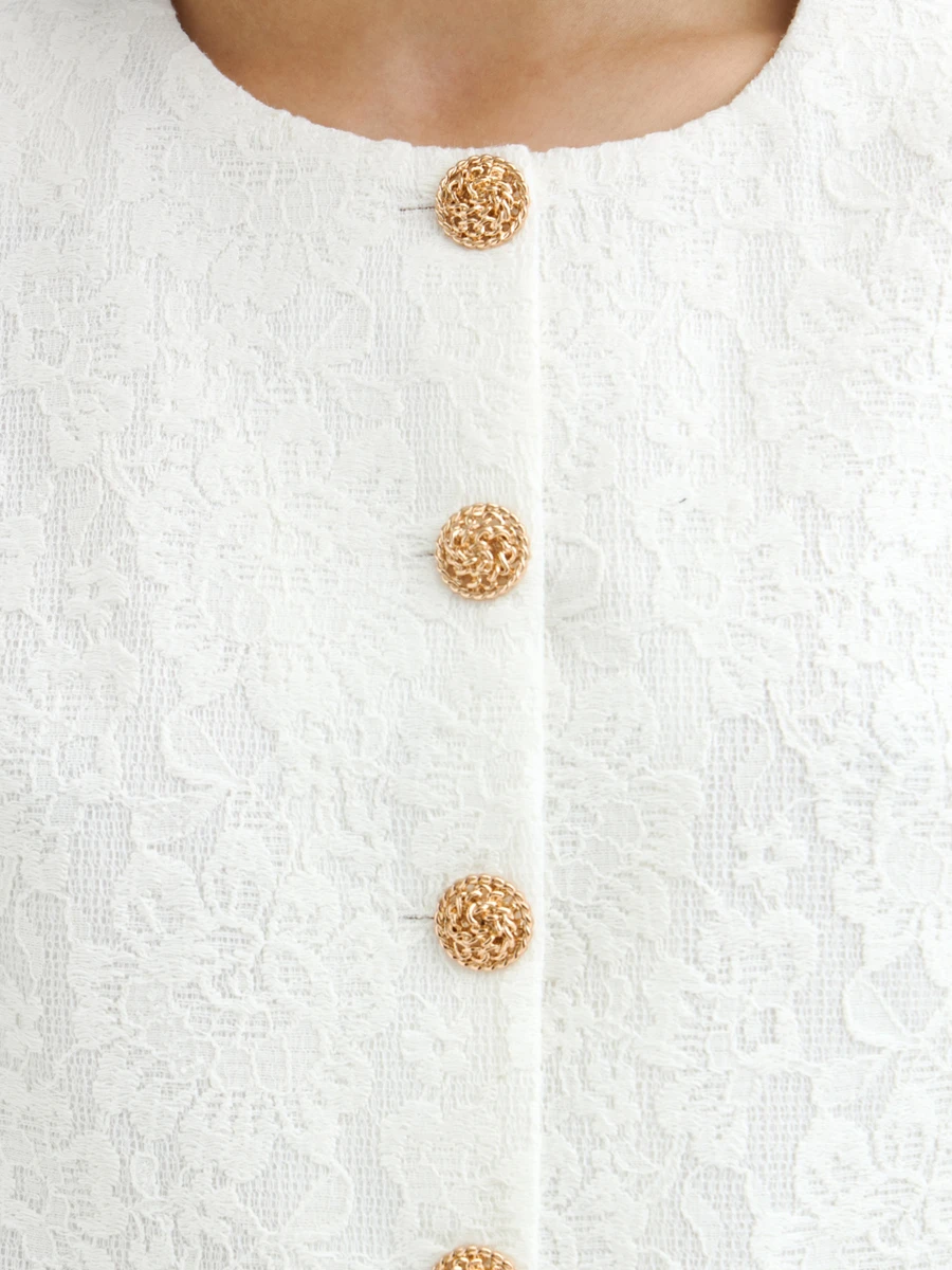 Жакет кружевной