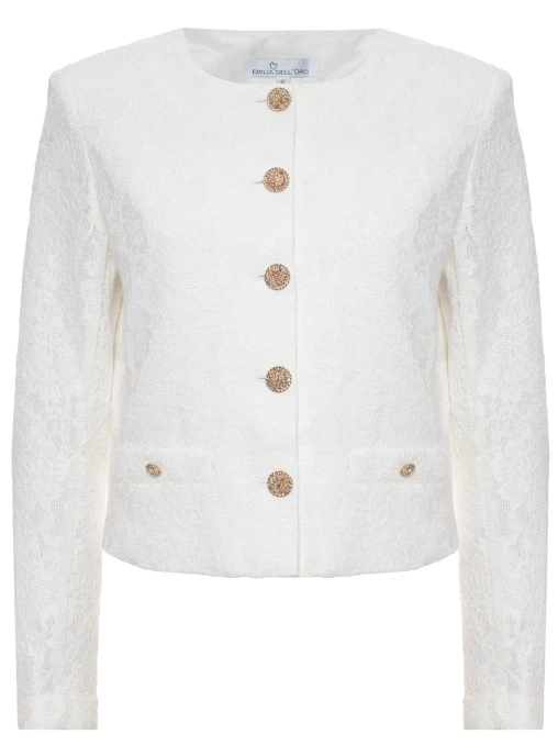Жакет кружевной EMILIA DELL'ORO