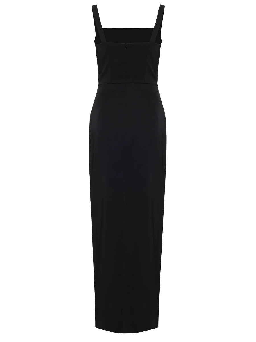 Платье однотонное