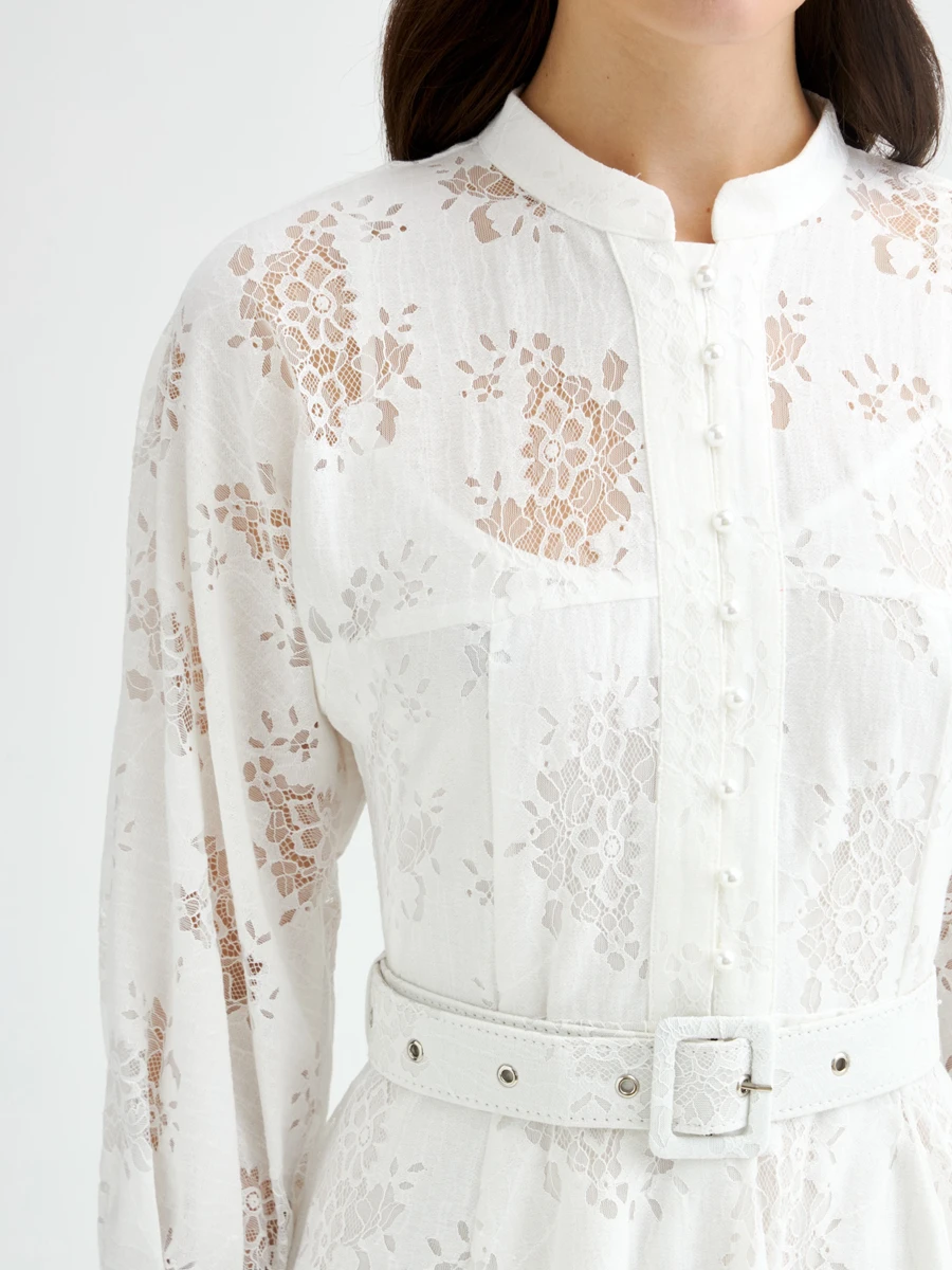 Платье кружевное