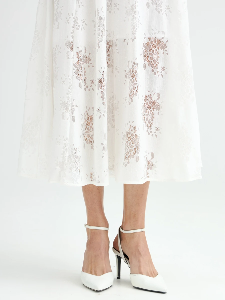 Платье кружевное