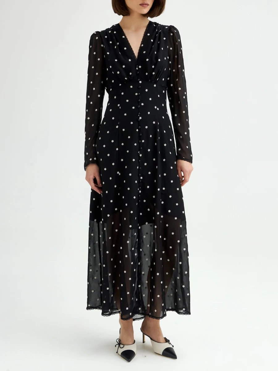 Платье с декором