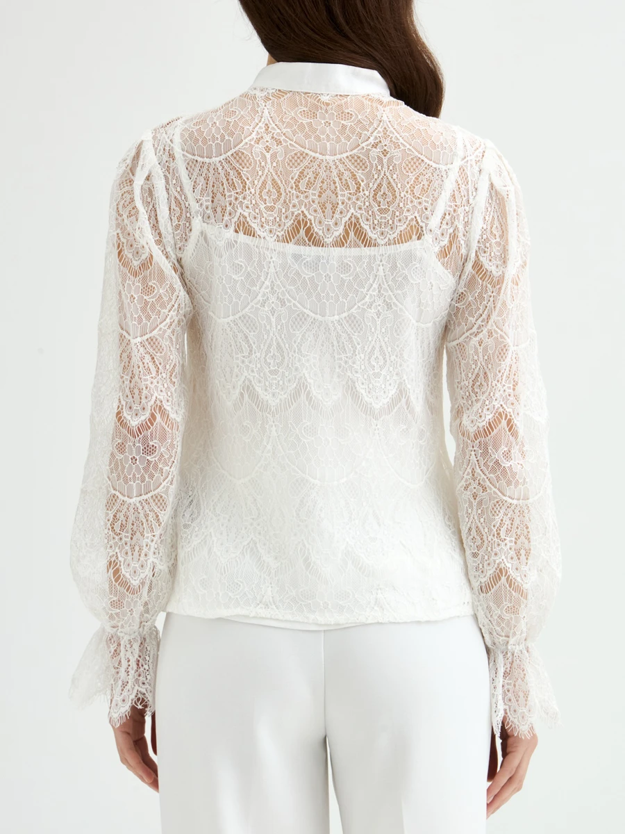 Блуза кружевная