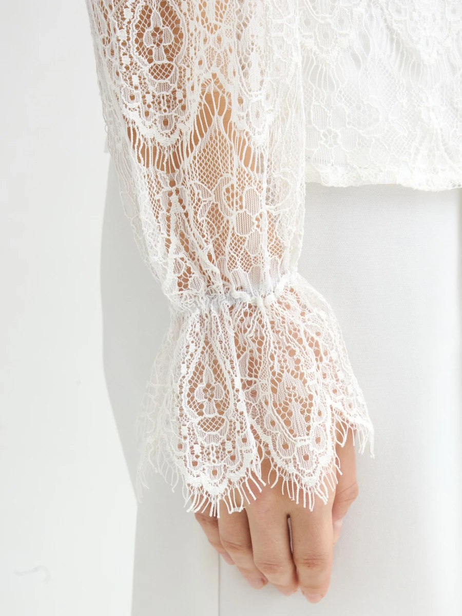 Блуза кружевная