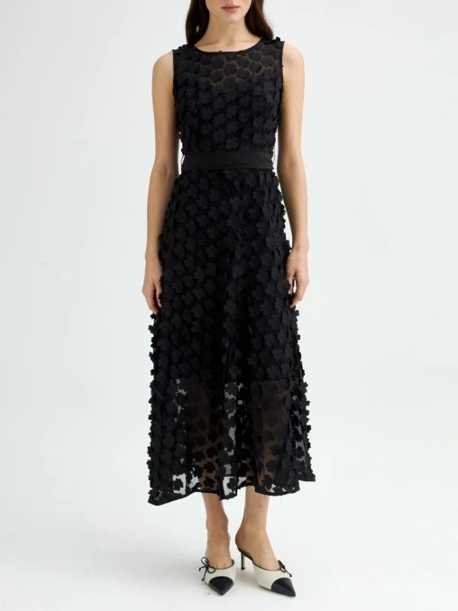 Платье с декором EMILIA DELL'ORO