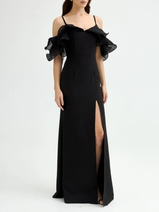 Платье однотонное EMILIA DELL'ORO