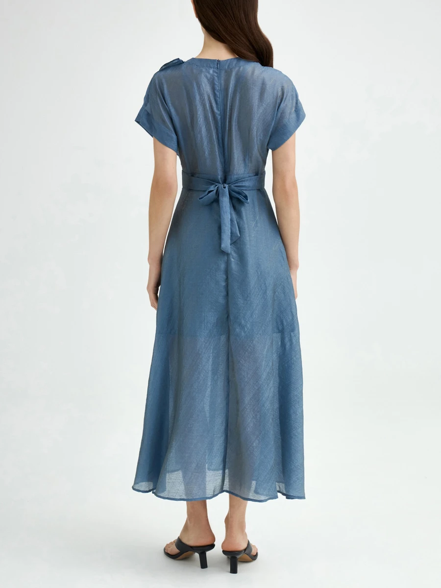 Платье из тенселя