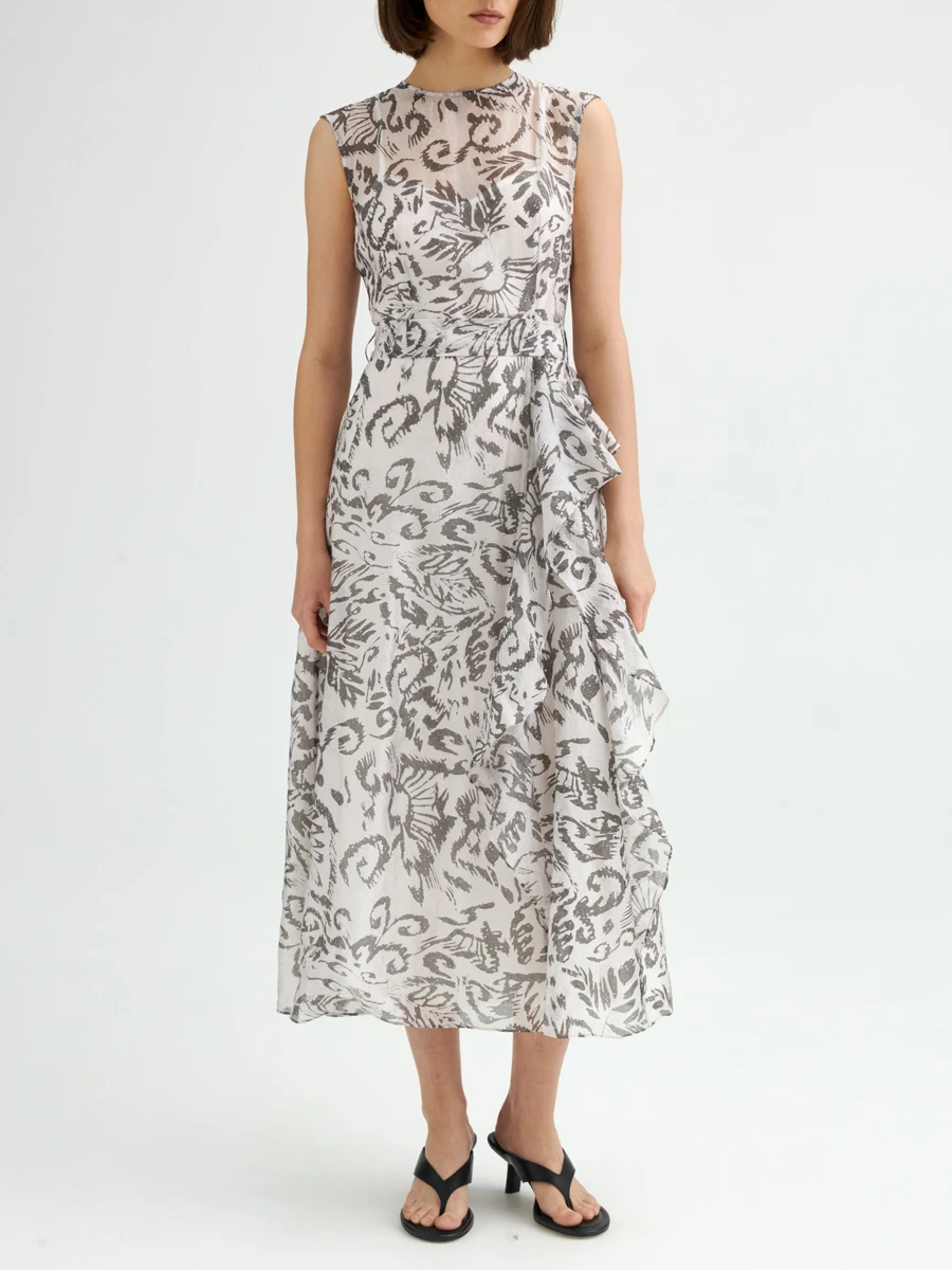 Платье из вискозы