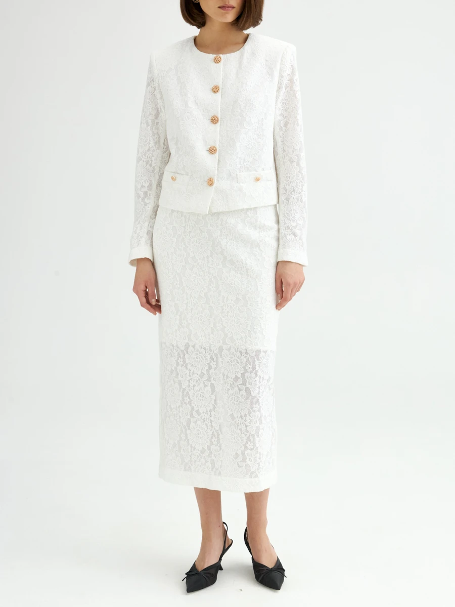 Юбка кружевная