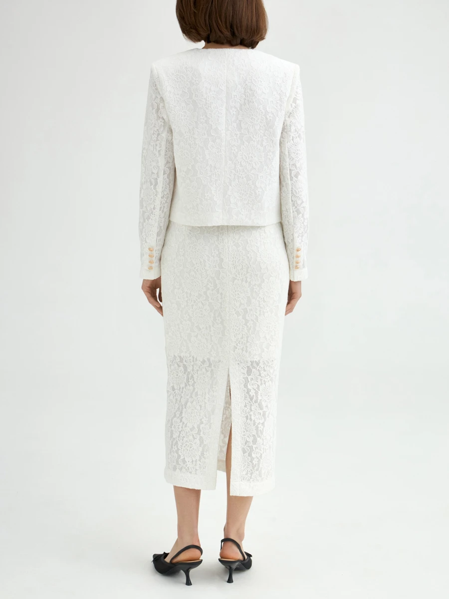 Юбка кружевная