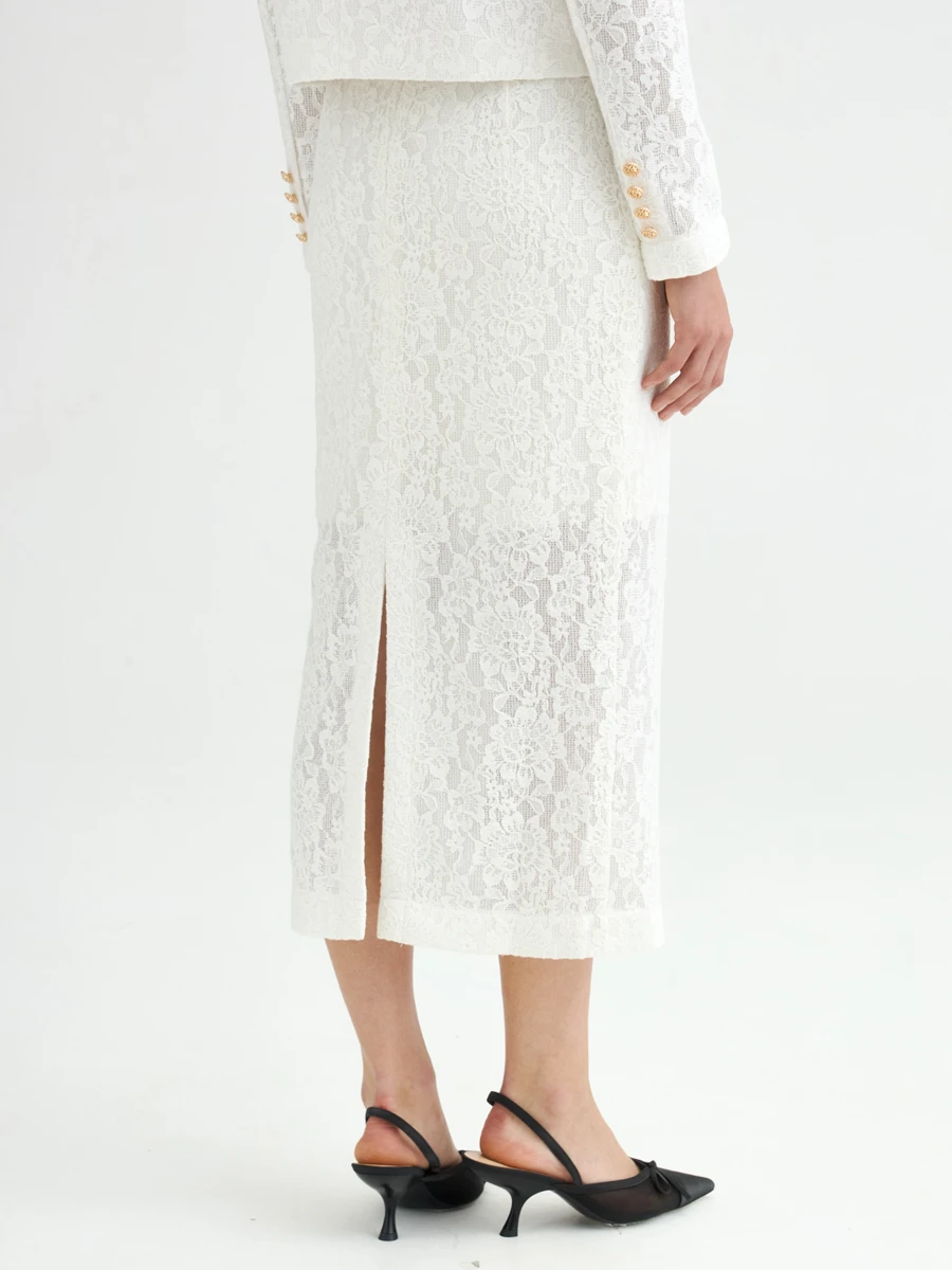 Юбка кружевная