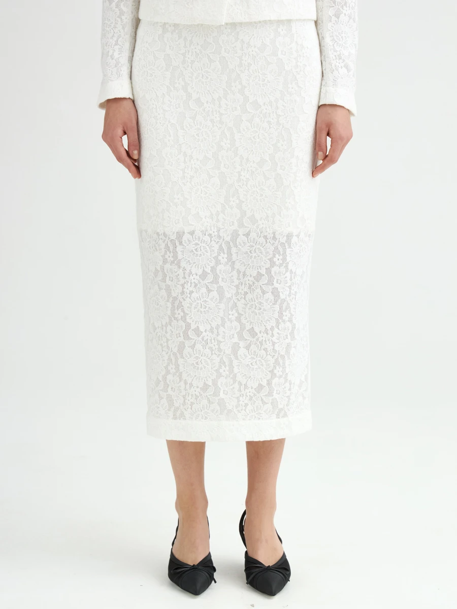 Юбка кружевная