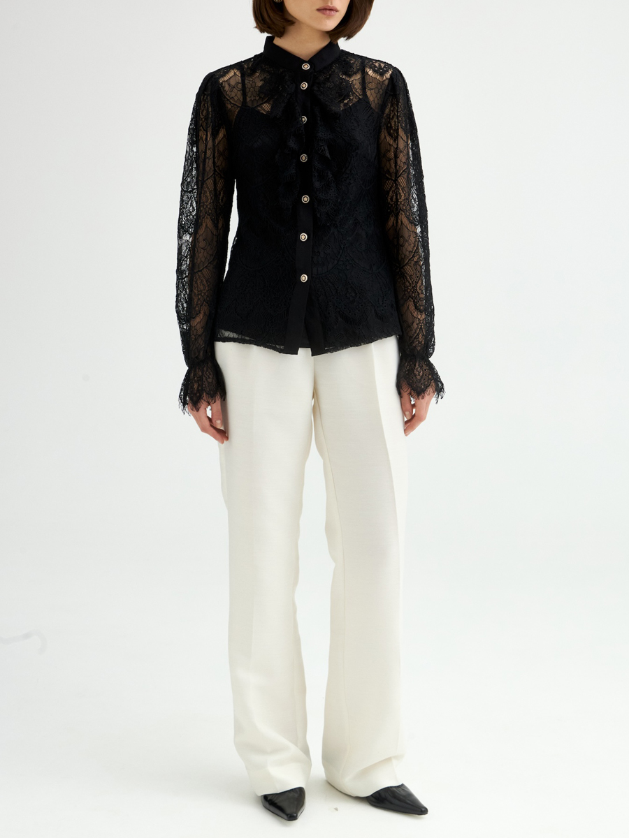 Блуза кружевная