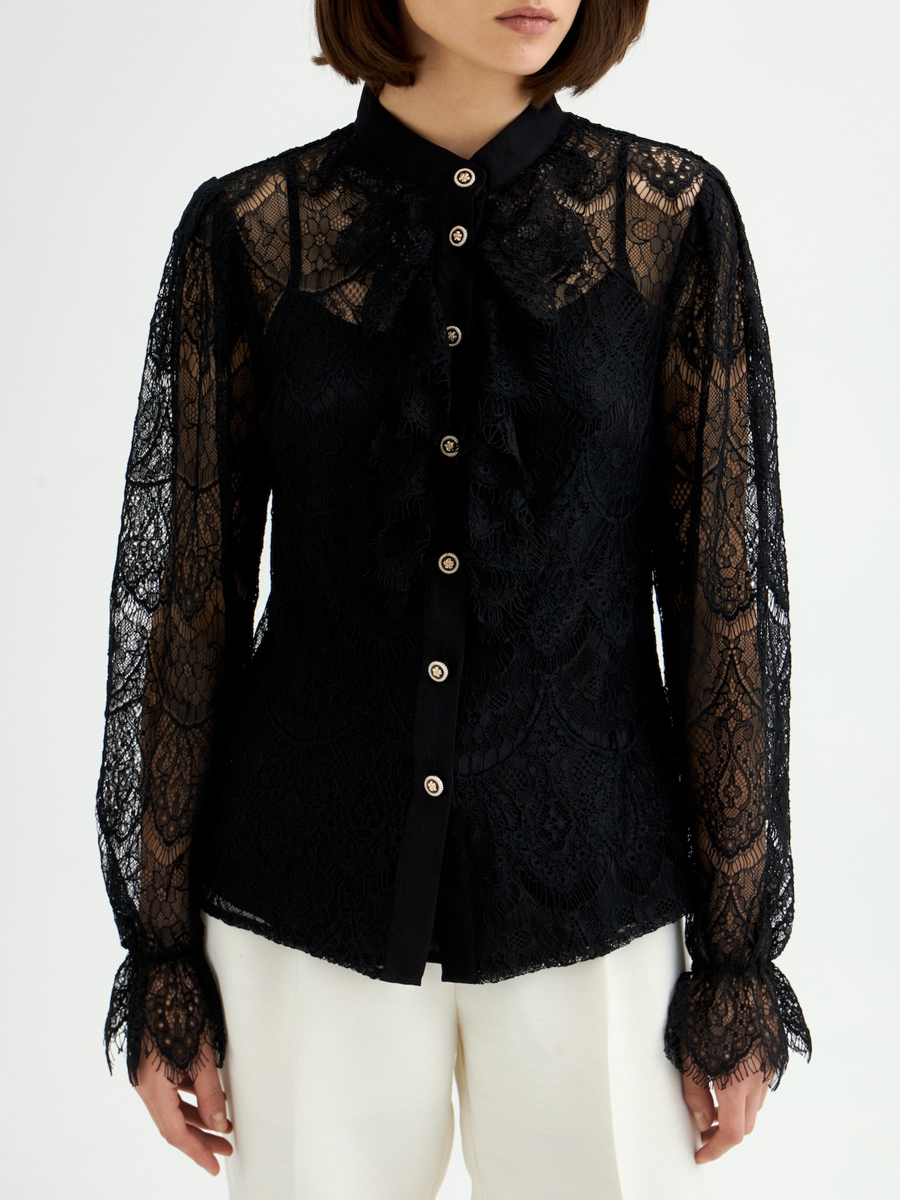 Блуза кружевная