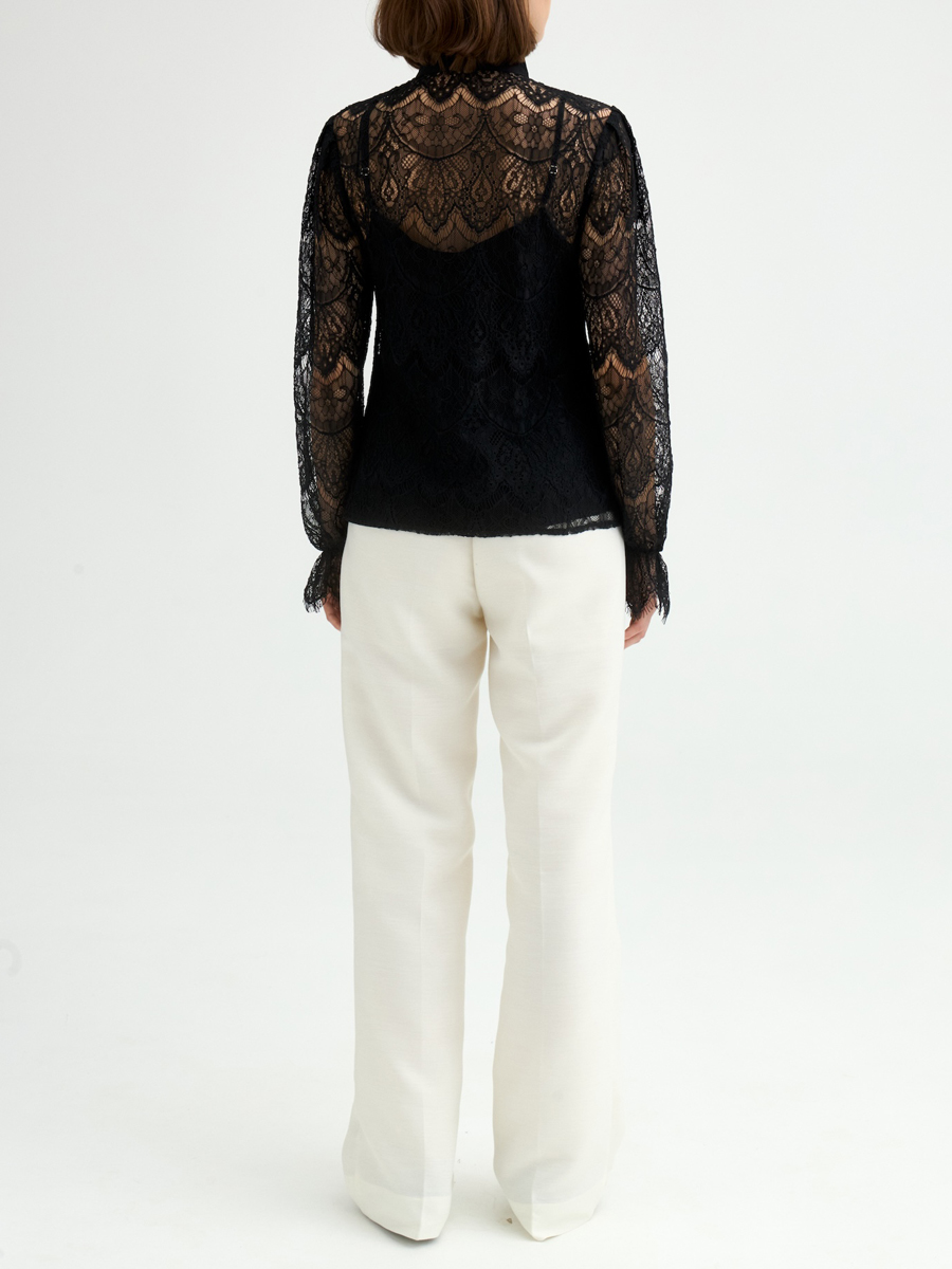Блуза кружевная