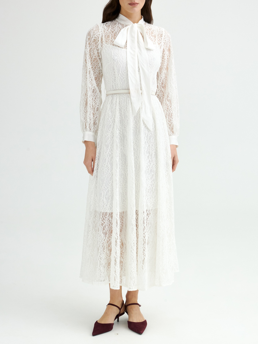 Платье кружевное