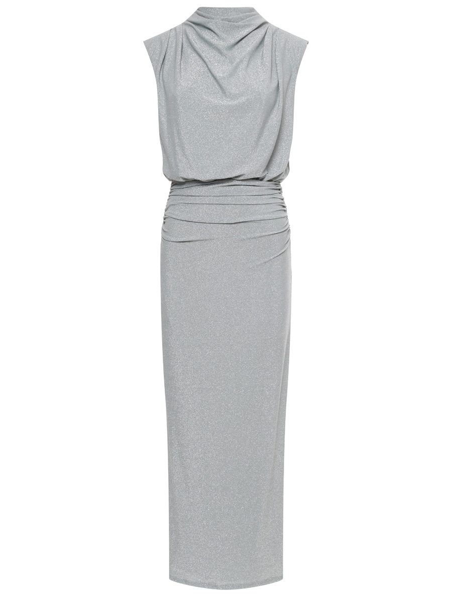 Платье с люрексом