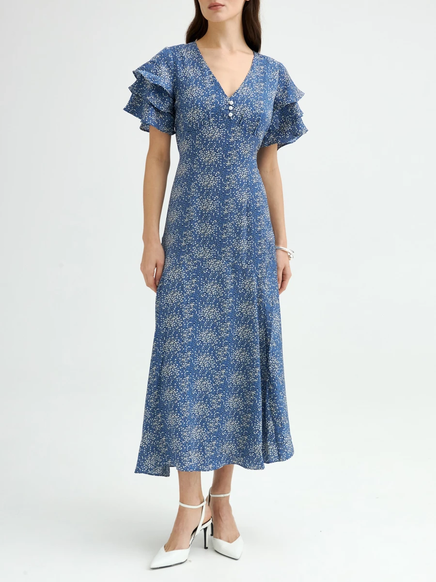 Платье из района