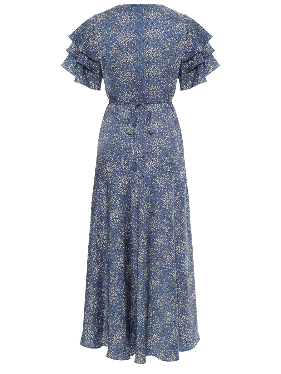 Платье из района