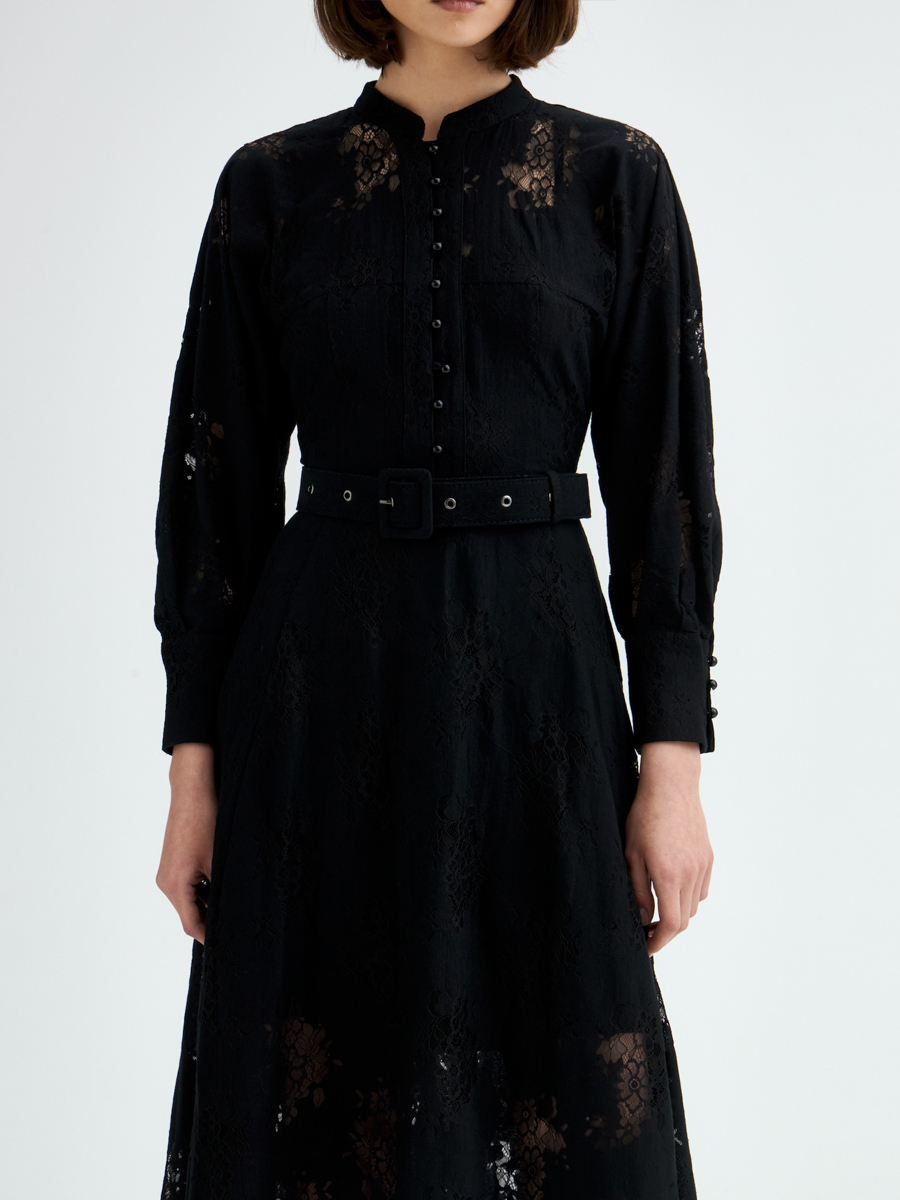 Платье кружевное