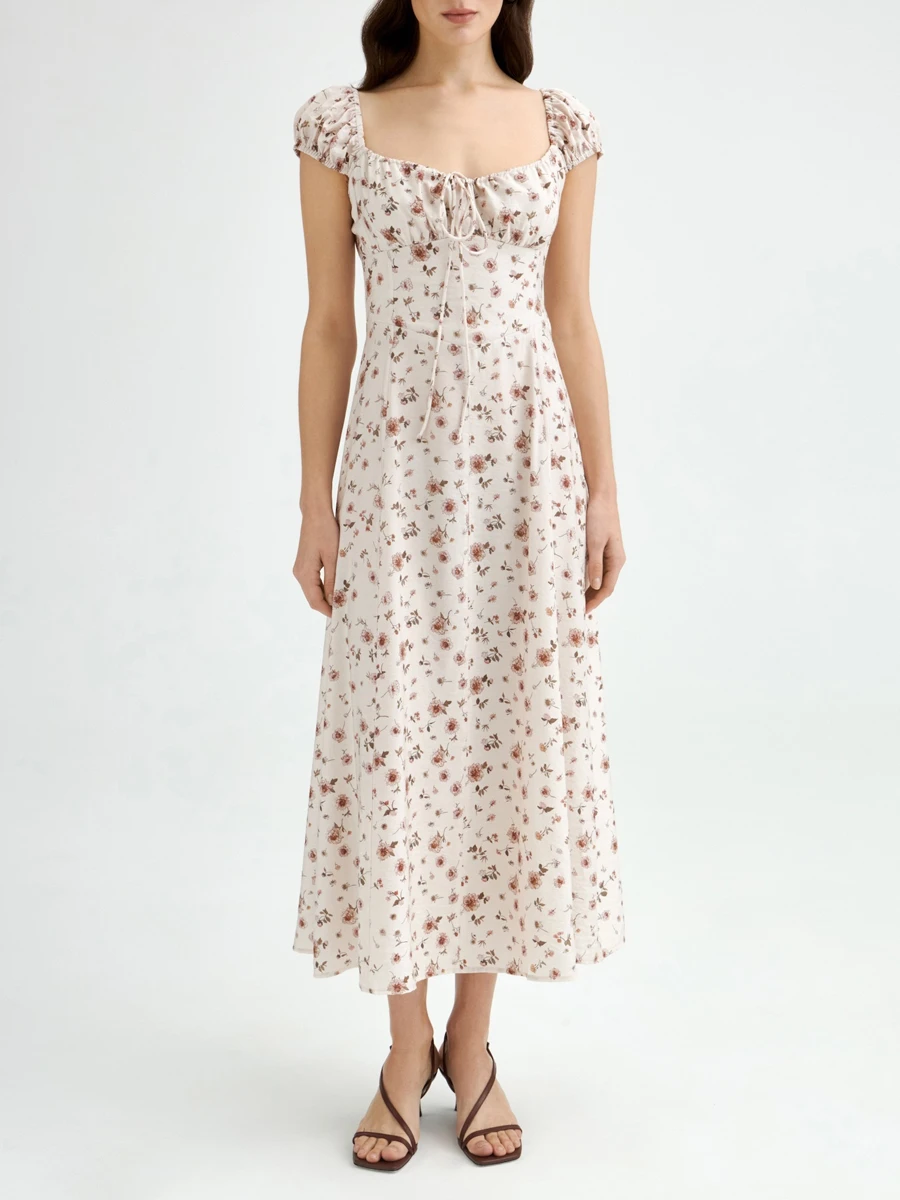 Платье из района