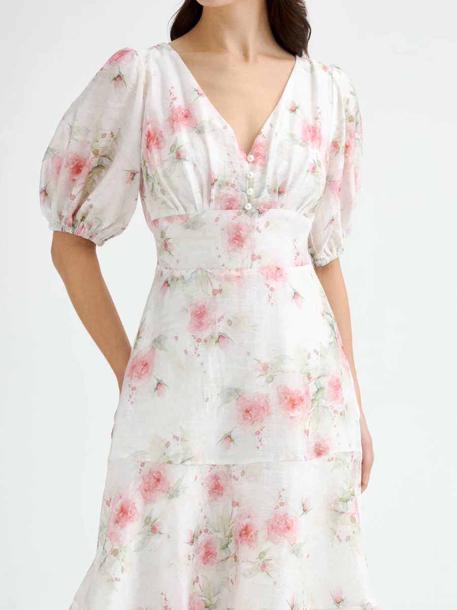 Платье из тенселя