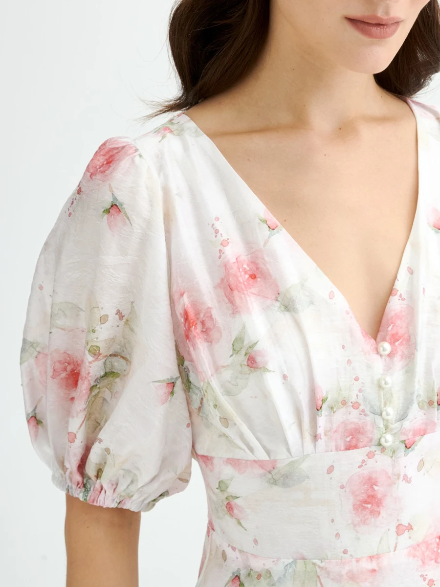 Платье из тенселя