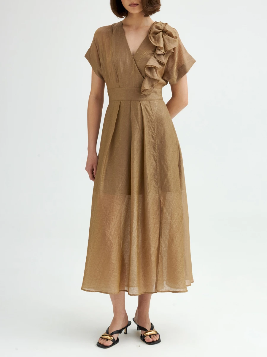 Платье из тенселя