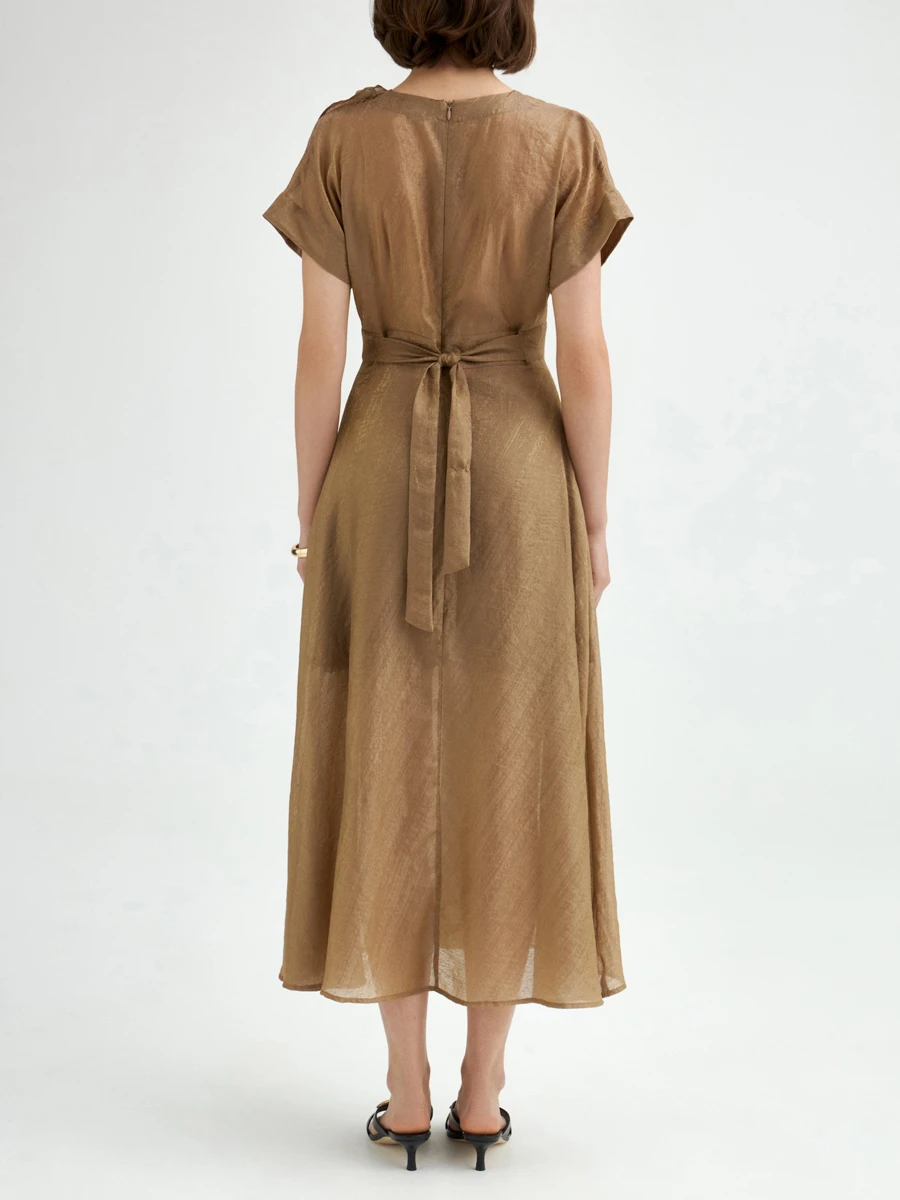 Платье из тенселя