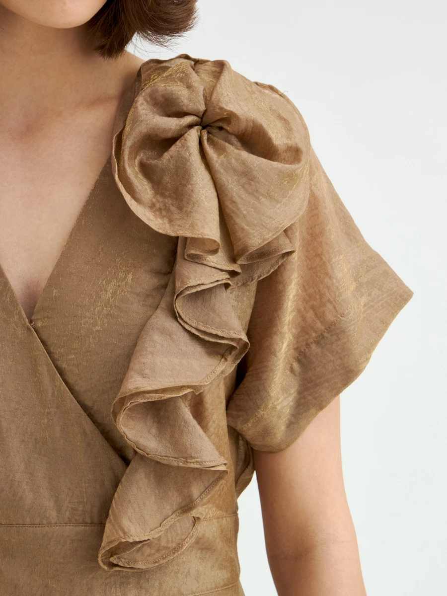 Платье из тенселя