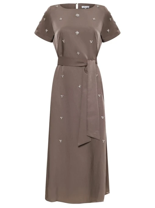 Платье с декором EMILIA DELL'ORO