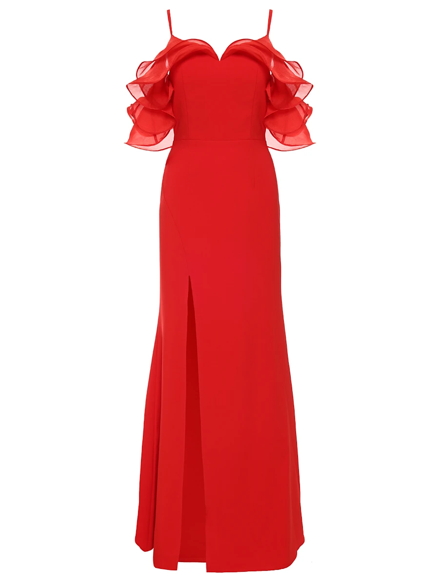 Платье однотонное