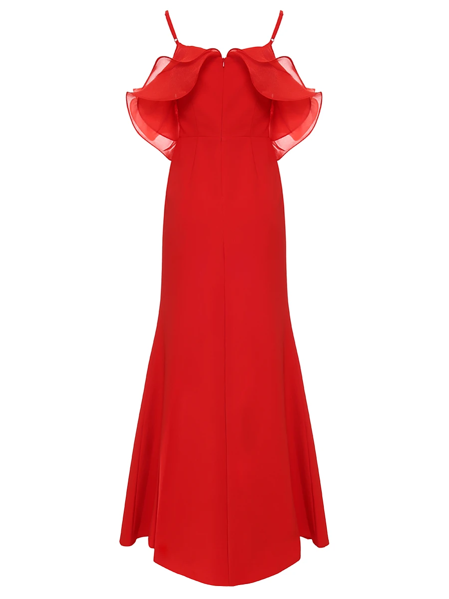 Платье однотонное