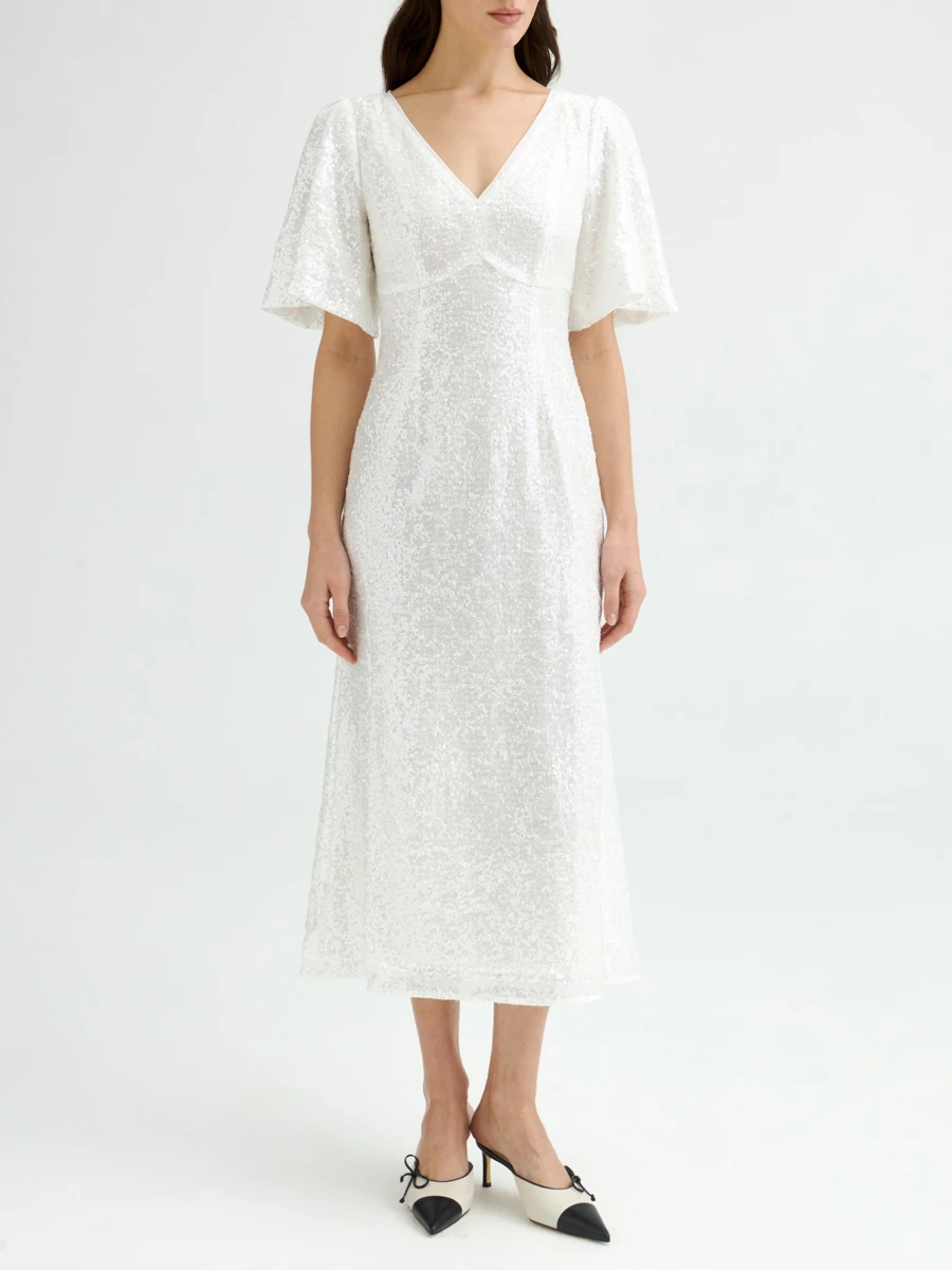 Платье с пайетками