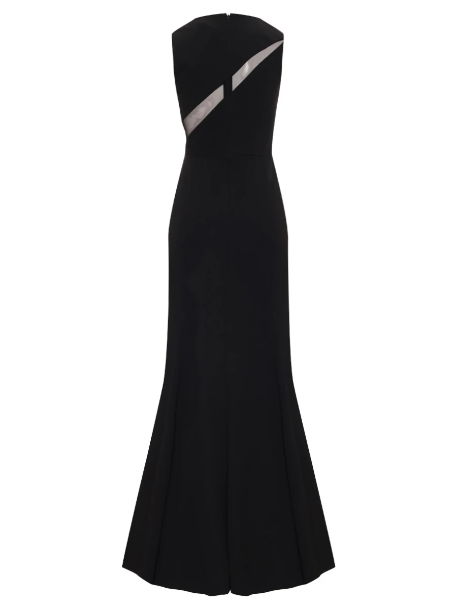 Платье однотонное