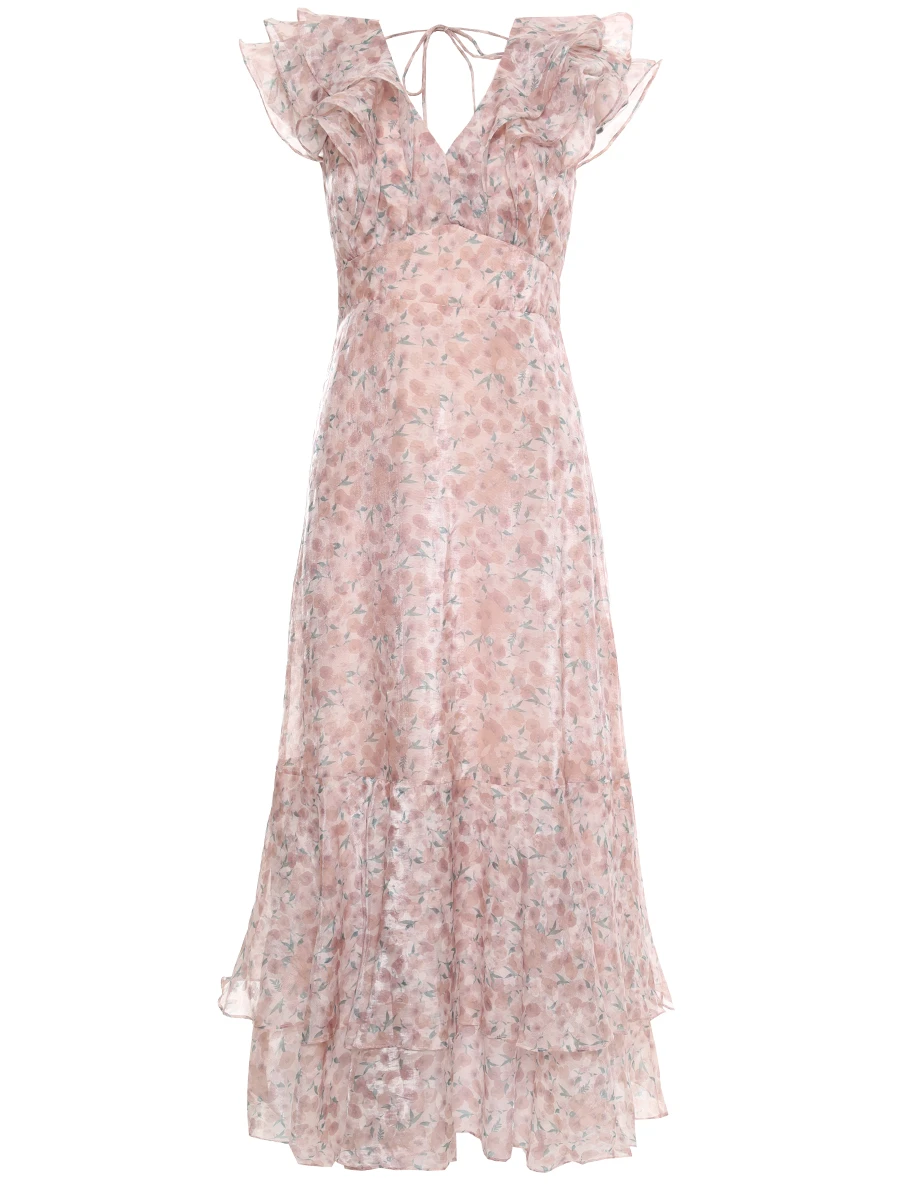 Платье с принтом