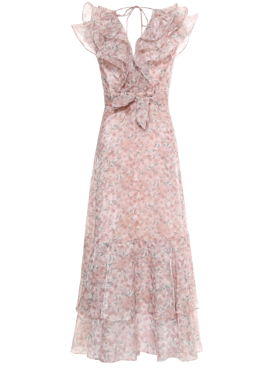 Платье с принтом