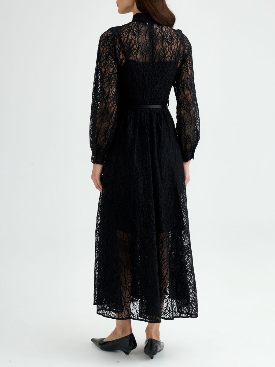 Платье кружевное