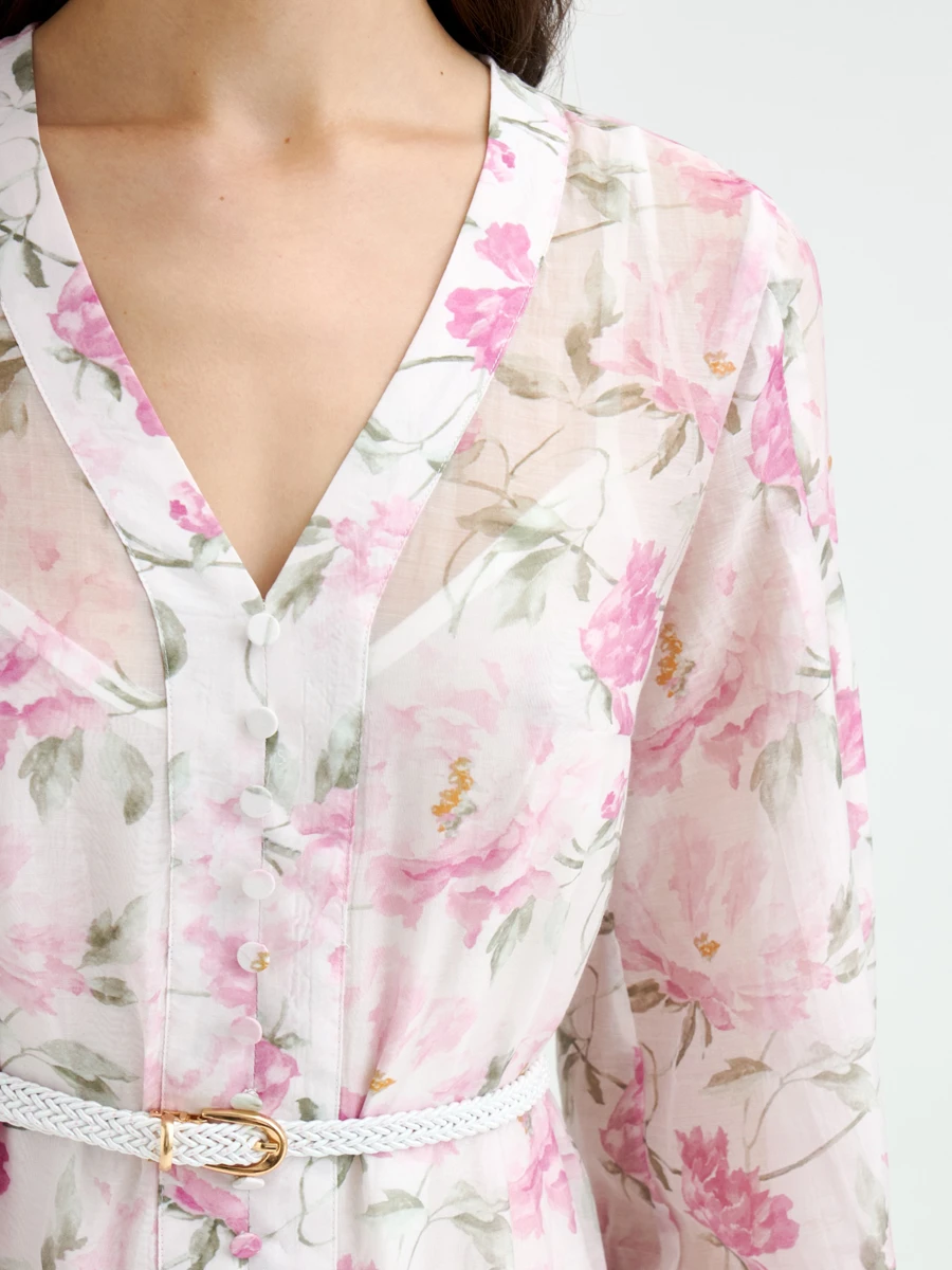 Платье из тенселя