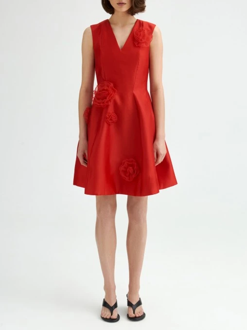 Платье с декором EMILIA DELL'ORO